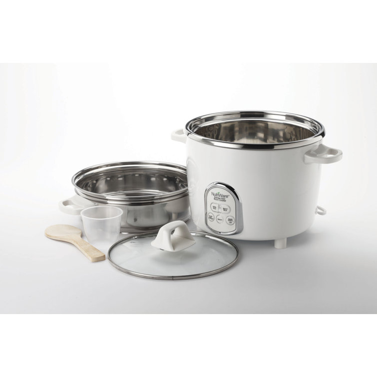 Aroma 14Cup NutriWare Digital Rice Cooker/Food Steamer & Reviews Wayfair